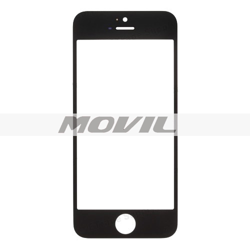 Black White Color Replacement Front Screen Outer Touch Screen Glass Lens Replacement Part for iPhone 5 5G